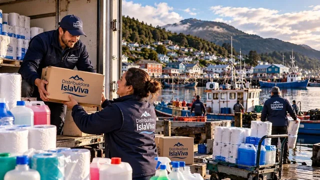 Imagen de presentación de la coordinación de pedidos de Isla Viva
